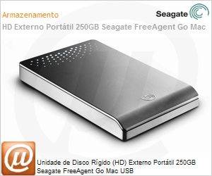ST905003FJA101-RK - Unidade de Disco Rgido (HD) Externo Porttil 250GB Seagate FreeAgent Go Mac USB