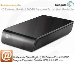 STAX500600 - Unidade de Disco Rgido (HD) Externo Porttil 500GB Seagate Expansion Portable USB 3.0 5.400 rpm