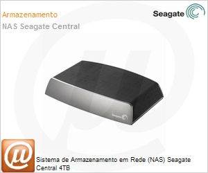 STCG4000100 - Sistema de Armazenamento em Rede (NAS) Seagate Central 4TB