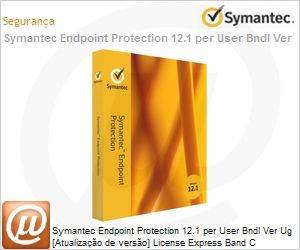 0E7IOZU0-EI1EC - Symantec Endpoint Protection 12.1 per User Bndl Ver Ug [Atualizao de verso] License Express Band C [050-099] Essential 12 Meses 