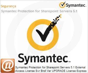 13584622 - Symantec Protection for Sharepoint Servers 5.1 External Access License Svr Bndl Ver UPGRADE License Express Band S Basic 12Mo 