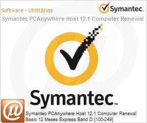 14037264 - Symantec PCAnywhere Host 12.1 Computer Renewal Basic 12 Meses Express Band D [100-249] 