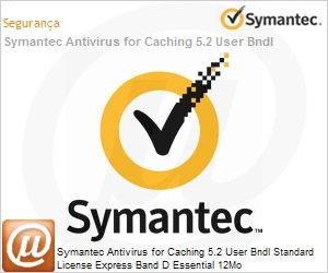 14175979 - Symantec Antivirus for Caching 5.2 User Bndl Standard License Express Band D Essential 12Mo 