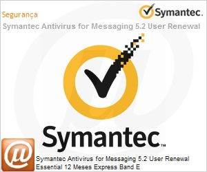 14176262 - Symantec Antivirus for Messaging 5.2 User Renewal Essential 12 Meses Express Band E 