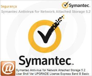 14176314 - Symantec Antivirus for Network Attached Storage 5.2 User Bndl Ver UPGRADE License Express Band B Basic 12Mo 
