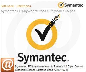 14344748 - Symantec PCAnywhere Host & Remote 12.5 per Device Standard License Express Band A [001-024] 