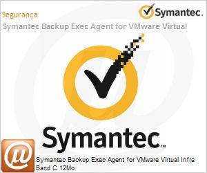 14358293 - Symantec Backup Exec Agent for VMware Virtual Infra Band C 12Mo 