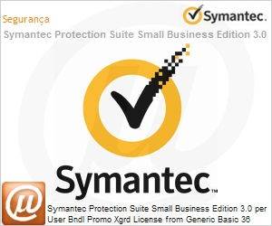 20054973 - Symantec Protection Suite Small Business Edition 3.0 per User Bndl Promo Xgrd License from Generic Basic 36 Meses Express Band C [050-099] 