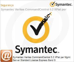 20105039 - Symantec Veritas CommandCentral 5.2 XPlat per Mgmt Server Standard License Express Band S 