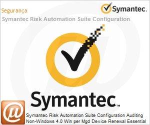 21026134 - Symantec Risk Automation Suite Configuration Auditing Non-Windows 4.0 Win per Mgd Device Renewal Essential 12 Meses Express Band S [001+] 