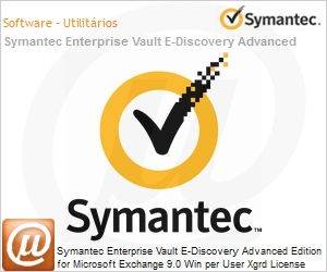 21059432 - Symantec Enterprise Vault E-Discovery Advanced Edition for Microsoft Exchange 9.0 Win per User Xgrd License from Ev Jrnl for MS Exg Express Band D