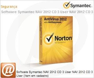 21219433 - Software Symantec NAV 2012 CD 3 User NAV 2012 CD 3 User (Item em cadastro)