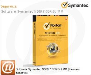 21252144 - Software Symantec N360 7.0BR 5U MM (Item em cadastro)