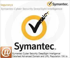 21337256 - Symantec Cyber Security DeepSight Intelligence Datafeed Advanced Domain and URL Reputation 10K to 19999 per Managed User Sub [Assinatura] License Express Band S [001+] 36 Meses