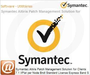 39HPXZF0-EI1ES - Symantec Altiris Patch Management Solution for Clients 7.1 XPlat per Node Bndl Standard License Express Band S [001+] Essential 12 Meses 