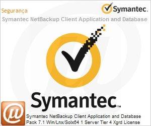 BQCRC4X0-ZZZES - Symantec NetBackup Client Application and Database Pack 7.1 Win/Lnx/Solx64 1 Server Tier 4 Xgrd License from Beldsa Express Band S 