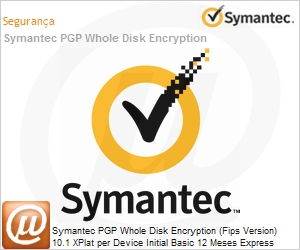 K5D1XZZ0-BI1EC - Symantec PGP Whole Disk Encryption (Fips Version) 10.1 XPlat per Device Initial Basic 12 Meses Express Band C 