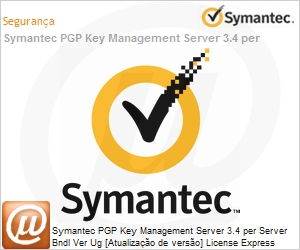 KRPFOZU0-EI1ES - Symantec PGP Key Management Server 3.4 per Server Bndl Ver Ug [Atualizao de verso] License Express Band S [001+] Essential 12 Meses 