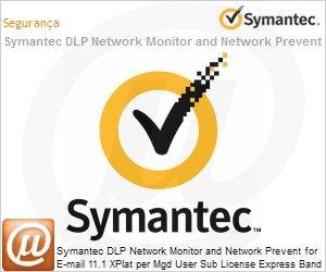 L081XZS0-BI2ES - Symantec DLP Network Monitor and Network Prevent for E-mail 11.1 XPlat per Mgd User Sub License Express Band S Basic 24 Meses 