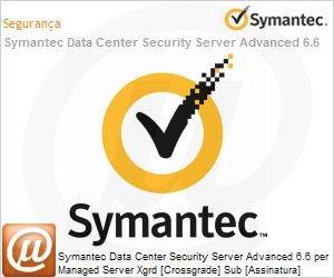 LI6KOZX4-EI1EF - Symantec Data Center Security Server Advanced 6.6 per Managed Server Xgrd [Crossgrade] Sub [Assinatura] License from Data Center Sec Srvr Express Band F [500+] Essential 12 Meses