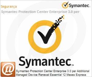 QBJLOZZ0-ER1ES - Symantec Protection Center Enterprise 3.0 per Additional Managed Device Renewal Essential 12 Meses Express Band S [001+] 