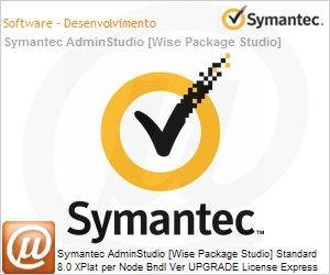 ZVYUXZU0-SI1ES - Symantec AdminStudio [Wise Package Studio] Standard 8.0 XPlat per Node Bndl Ver UPGRADE License Express Band S [001+] Standard 12 Meses 
