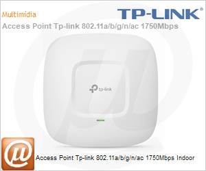 EAP245 - Ponto de acesso 11ac TP-Link EAP245 802.11a/b/g/n/ac 1750Mbps Indoor