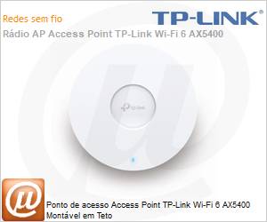 EAP670 - Ponto de acesso Access Point TP-Link Wi-Fi 6 AX5400 Montvel em Teto 