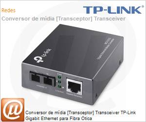MC210CS - Conversor de mdia [Transceptor] Transceiver TP-Link Gigabit Ethernet para Fibra tica