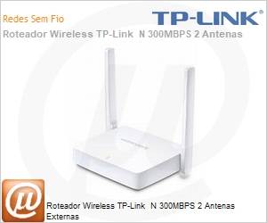 MW301R - Roteador Internet 11n N Mercusys MW301R 300Mbps N3 2 Anternas Externas