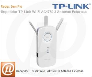 RE450 - Repetidor TP-LinkWi-Fi AC1750 3 Antenas Externas