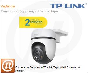 TC40(BR) - Cmera de Segurana TP-Link Tapo Wi-fi Externa com Pan/Tilt