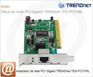 TEG-PCITXRL - Adaptador de rede PCI Gigabit TRENDnet TEG-PCITXRL