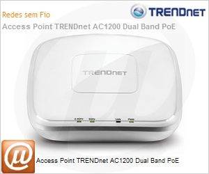 TEW-821DAP - Access Point TRENDnet AC1200 Dual Band PoE