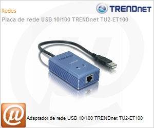 TU2-ET100 - Adaptador de rede USB 10/100 TRENDnet TU2-ET100