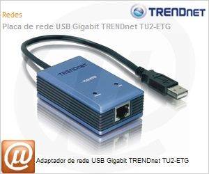 TU2-ETG - Adaptador de rede USB Gigabit TRENDnet TU2-ETG