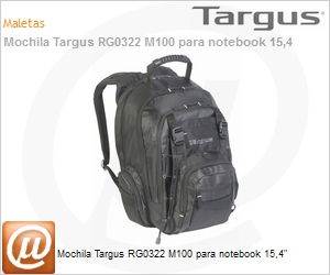 RG0322US - Mochila Targus RG0322 M100 para notebook 15,4"