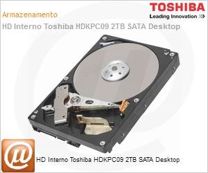 DT01ACA200 - HD Interno Toshiba HDKPC09 2TB SATA Desktop