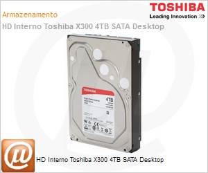 HDWE140XZSTA - HD Interno Toshiba X300 4TB SATA Desktop