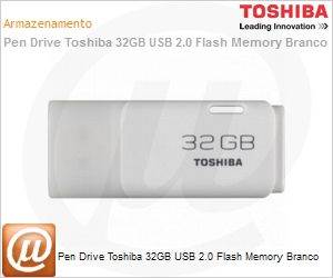 THNU032GB-TBR-T - Pen Drive Toshiba 32GB USB 2.0 Flash Memory Branco