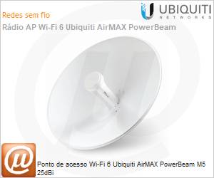 PBE-M5-400 - Ponto de acesso Wi-Fi 6 Ubiquiti AirMAX PowerBeam M5 25dBi