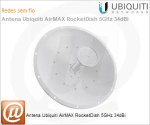 RD-5G34 - Antena Ubiquiti AirMAX RocketDish 5GHz 34dBi