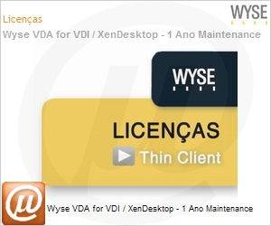 730970-01 - Wyse VDA for VDI / XenDesktop - 1 Ano Maintenance