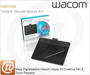CTH490AK - Mesa Digitalizadora Wacom Intuos Art Creative Pen & Touch Pequena