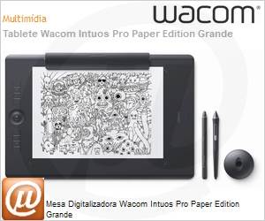PTH860P - Mesa Digitalizadora Wacom Intuos Pro Paper Edition Grande