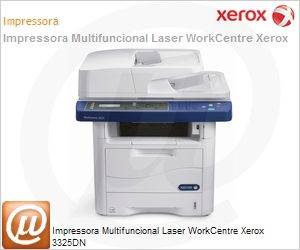 3325-DNI-MO-NO - Impressora Multifuncional Laser WorkCentre Xerox 3325DN