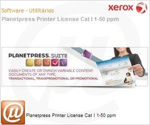 PPS00917-NO - Planetpress Printer License Cat I 1-50 ppm