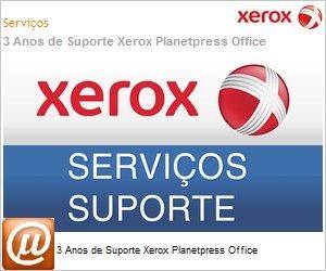 PPSX3950-NO - 3 Anos de Suporte Xerox Planetpress Office