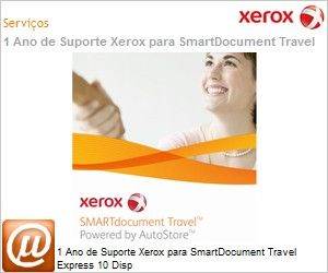 SDTX1715-NO - 1 Ano de Suporte Xerox para SmartDocument Travel Express 10 Disp