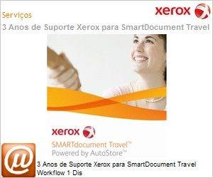 SDTX3728-NO - 3 Anos de Suporte Xerox para SmartDocument Travel Workflow 1 Dis